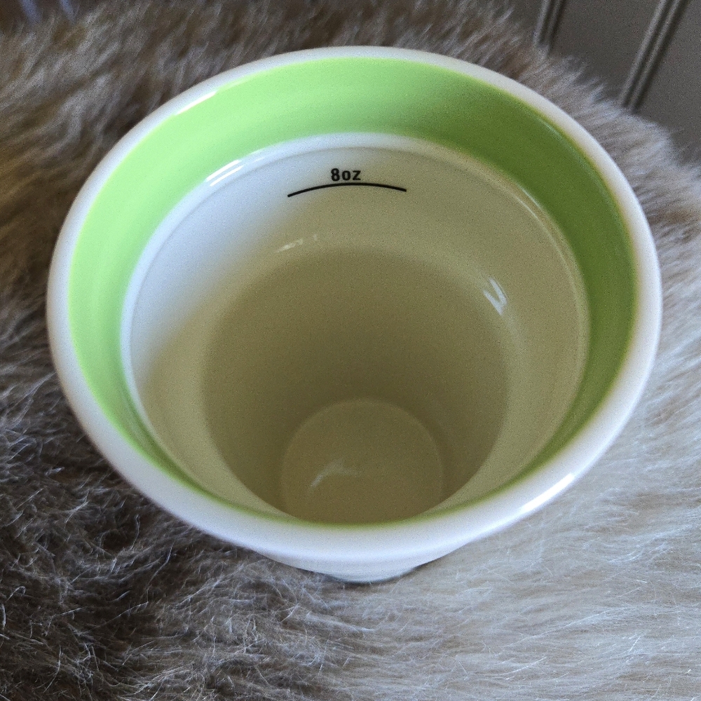 ( Starbucks ) 3 Piece Set: Ceramic Travel Mug, Removable Cup Cozy, & Lid - Picture 4 of 5